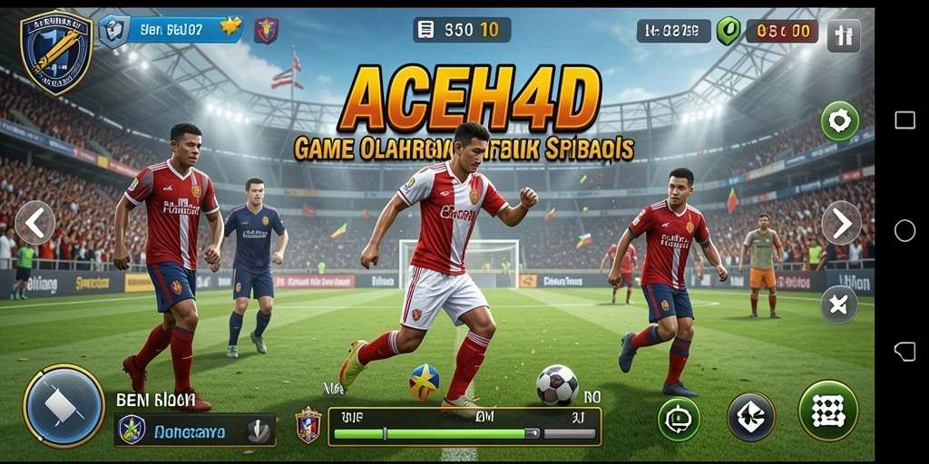 Tampilan gameplay menarik dari <strong>ACEH4D</strong> dengan berbagai cabang olahraga.