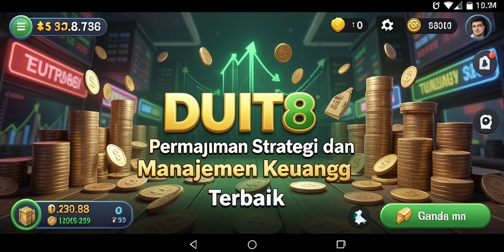Tampilan gameplay seru dan interaktif dalam DUIT8.