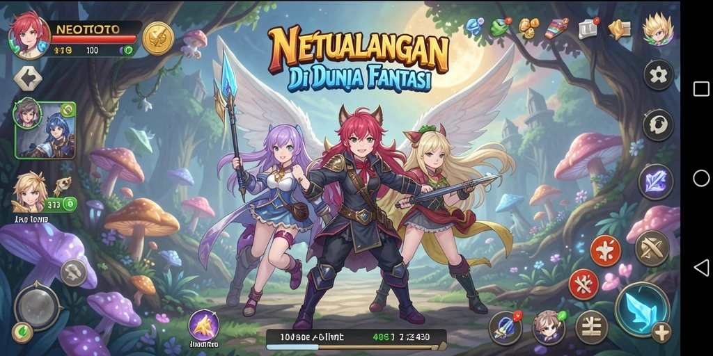 Gameplay NEOTOTO yang menakjubkan dengan karakter Anime yang beragam.