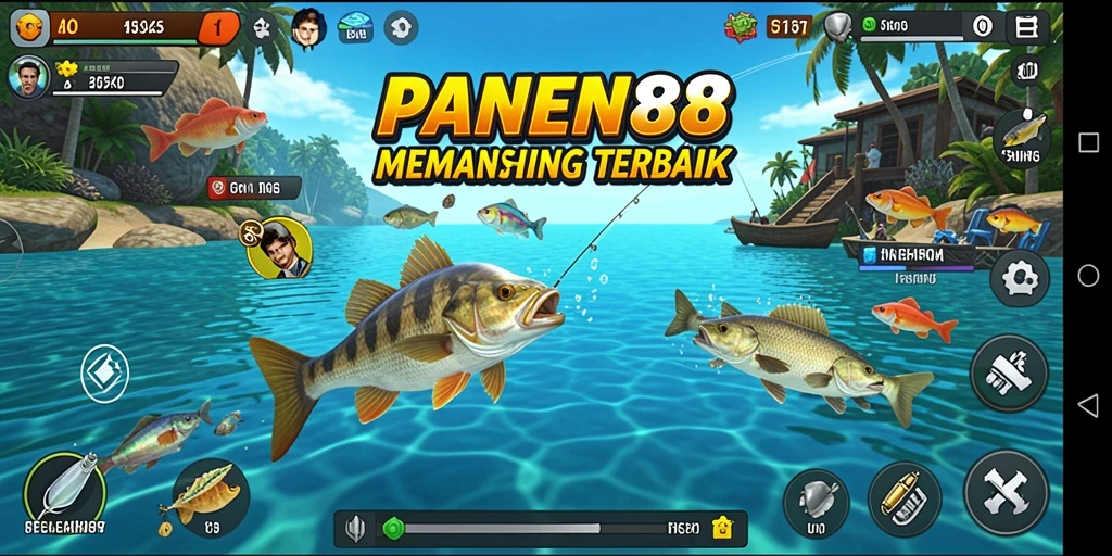 Tangkapan ikan raksasa dalam gameplay PANEN88 yang mendebarkan.