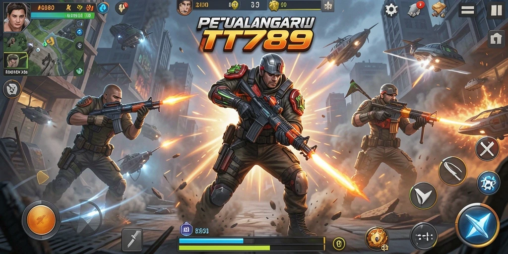 Tangkapan layar menunjukkan aksi mendebarkan saat bermain TT789.